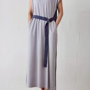 90. Anna Kerry / アンナケリー カラーブロックワンピース(パープル系)(No.56252101)