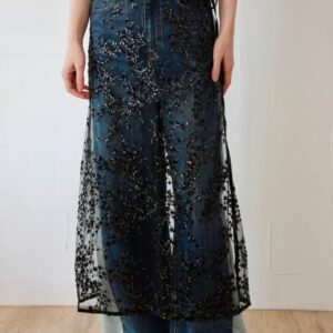 212. cafune /カフネ /ラップスカート(No.535624)black