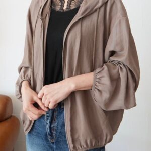 228. cafune /カフネ フード付羽織(35402)