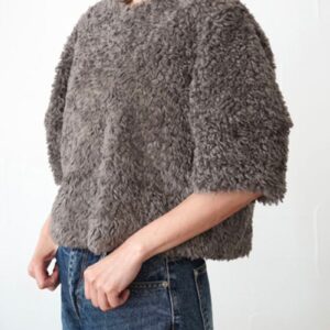 231. PASSIONE /パシオーネ 5部袖ボアプルオーバー (36940)