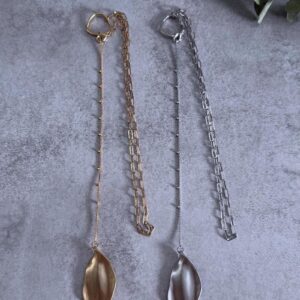 300. ayane /アヤン リーフチェーンネックレス(ゴールド、シルバー)(275824)